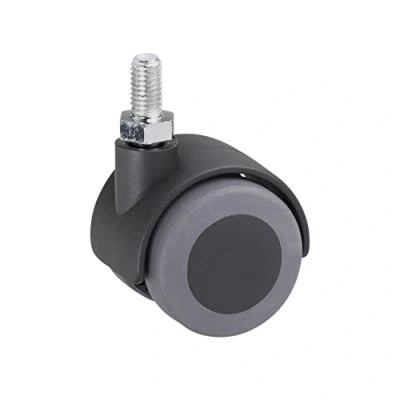 Imagen de Metafranc 802210 Ruedas Dobles diámetro, Tornillo, TPR, cojinete de Deslizamiento, Ø 40 mm
