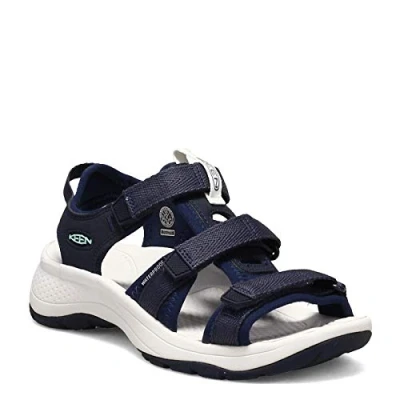 Imagen de KEEN Astoria West Open Toe, Sandalias Mujer, Blue Nights/Black Iris, 40.5 EU