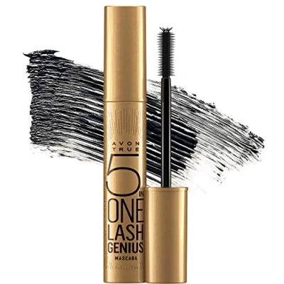 Imagen de True Colour Lash Genius Máscara de pestañas 5 en 1 negro más Avon