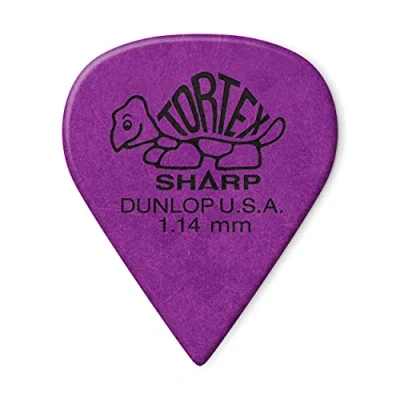 Imagen de JIM DUNLOP Púas Tortex Sharp 1,14mm Saco de 12