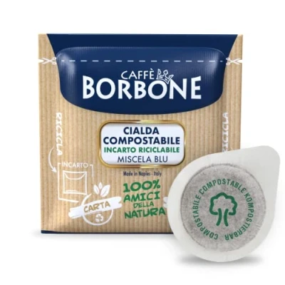 Imagen de Caffè Borbone Cápsulas a elegir entre la azul, roja, negra, dorada y descafeinado Compatibles con Nespresso