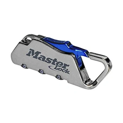 Imagen de Master Lock 1549EURDCOL Candado para Mochila con Combinación, Color aleatorio, 6.3 x 1.5 0.5 cm