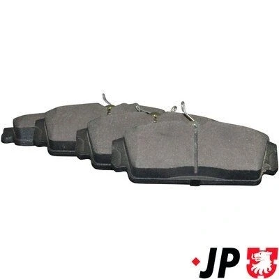 Imagen de JP GROUP 4063601010 Juego de pastillas freno Eje delantero excl. contacto avisador desgaste NISSAN: Almera II Hatchback, Primera Berlina