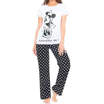 Imagen de Disney Pijama Pijamas de Mujer Algodon Minnie Mouse Talla XL