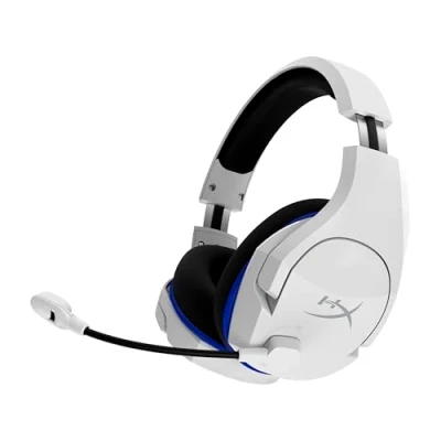 Imagen de HyperX Cloud Stinger Core, auriculares inalámbricos para juegos de PS4 y PC, ligeros, controles deslizantes acero duraderos, micrófono con cancelación ruido