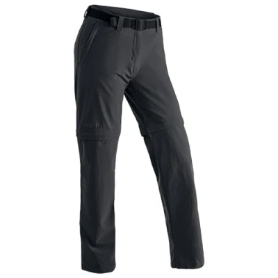 Imagen de Maier Sports Mujer Nata 2 Pantalones de Senderismo Bermuda Zipp Off, Primavera/Verano, Mujer, Color Coriander, tamaño 38