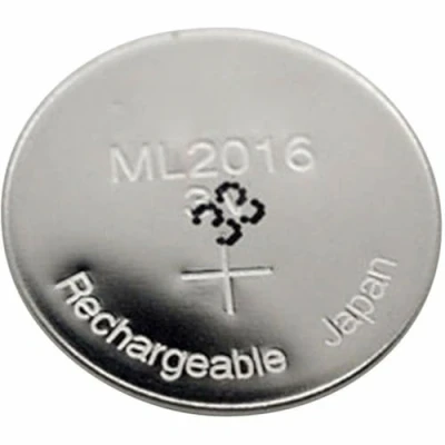 Imagen de BenjiPower ML2016 Pila de botón recargable (2016, 25 mAh, 3 V, 1 unidad)