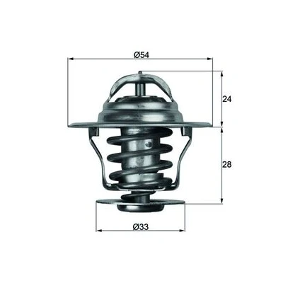Imagen de MAHLE ORIGINAL TX 11 87D Termostato, refrigerante 87 54 con junta OPEL: Astra G CC, Berlina, F CC