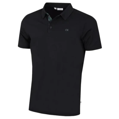 Imagen de Calvin Klein Polo Golf Campus Tacto Suave Hombre Camuflaje Negro M