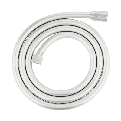 Imagen de GROHE Silverflex Flexo de ducha (1,75 m, resistente al calor, sistema anti torsión, conexión universal G 1/2&quot; x 1/2&quot;), Acero Superpulido, 28388DC1