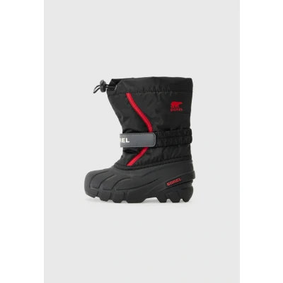 Imagen de Sorel Flurry Boot, Botas de Nieve, Unisex niños, Black/Bright Red 2024, 26 EU