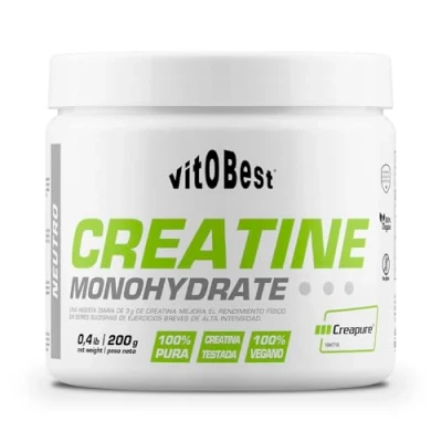 Imagen de Suplemento Creatina CREATINE MONOHYDRATE Suplementos Deportivos Vitobest (200 g)