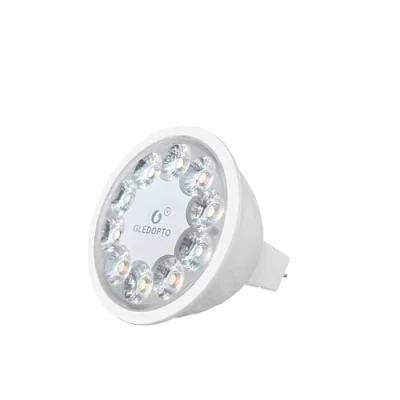Imagen de ZigBee Bombilla LED (MR16, GU5.3, 4 W, RGB, CCT, intensidad regulable), 4.00W, 12.00V