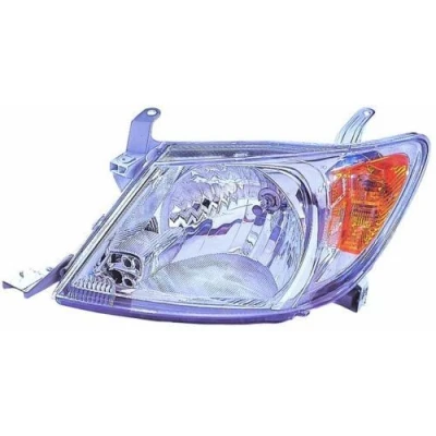 Imagen de VAN WEZEL 5485961 Faros izquierda H4 amarillo para circulación por la derecha sin servomotor reg. alcance luces P43t TOYOTA: HILUX 3 Pick up