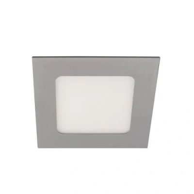 Imagen de FORLIGHT Easy Downlight LED Empotrable Cuadrado Gris 12cm 580lm 4000K