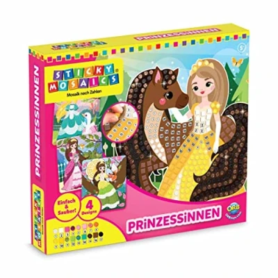Imagen de Sticky Mosaics Princesa Orb Princesses 50962 Mosaico au Numero (24 cm), Color Colorido, Talla única (MGM 620890)