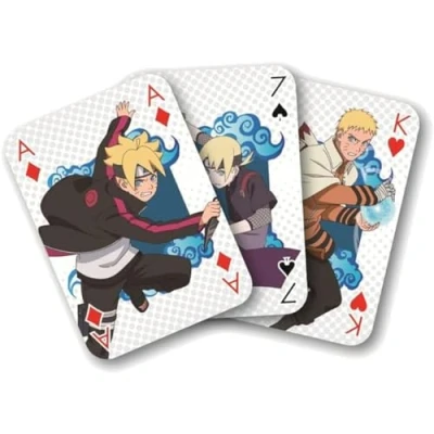 Imagen de SAKAMI Naruto, Boruto 52 Spielkarten Poker, Kartenspiel, Deck, Playing Cards Original &amp; lizensiert