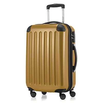 Imagen de HAUPTSTADTKOFFER Alex R2 Equipaje de mano, Maleta rígida, Trolley expandible, 4 ruedas dobles, 55 cm, 42 litros, Oro otoño