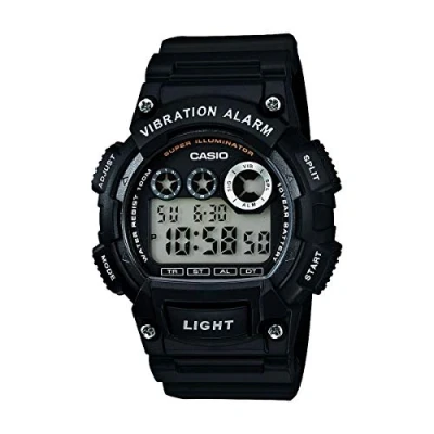 Imagen de Casio Reloj Cuarzo Hombre 47.00mm con dial Digital LCD y Correa de Plastic/Resin Strap Negro W 735H 1AVEF