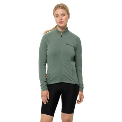 Imagen de Jack Wolfskin Morobbia FZ Light W Chaqueta de Forro Polar, Verde Picnic, XS para Mujer