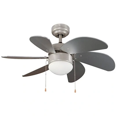 Imagen de wonderlamp Basic Ventilador, E27, 15 watts, Blanco, 76.2 x 41.5 cm
