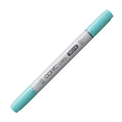 Imagen de COPIC Ciao Marcador Gráfico de Doble Punta, Azul (Aqua), 1.4 ml
