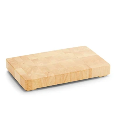 Imagen de Zeller 24801 Bloque de Cortar, Madera, Marrón, 42x27x5.5 cm
