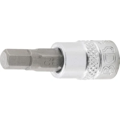 Imagen de BGS 2744 Punta de vaso entrada 6,3 mm (1/4&quot;) hexágono interior 7/32&quot;