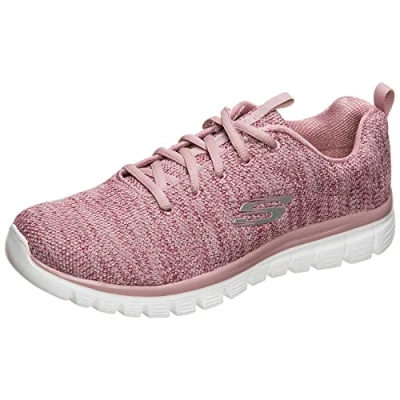 Imagen de Skechers Graceful Zapatillas mauve/white, Mujer, Talla: 39, Mauve/white Zapatos