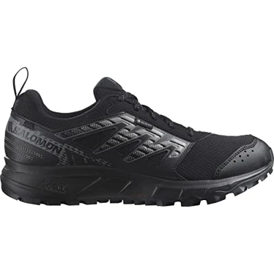 Imagen de SALOMON Wander Gore tex, Zapatillas de Deporte Hombre, Black Pewter Frost Gray, 44 2/3 EU