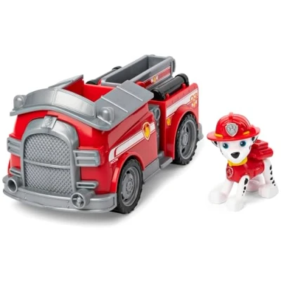 Imagen de Patrulla Canina CAMIÓN Bomberos + Figura Marshall Camión de 15 cm con 1 6069058 Juguetes Niños 3 Años