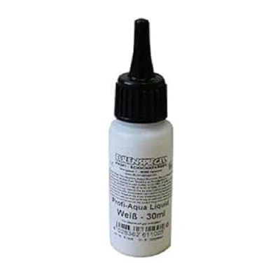 Imagen de Eulenspiegel 611005 Maquillaje aqua líquido profesional, blanco, 30 ml