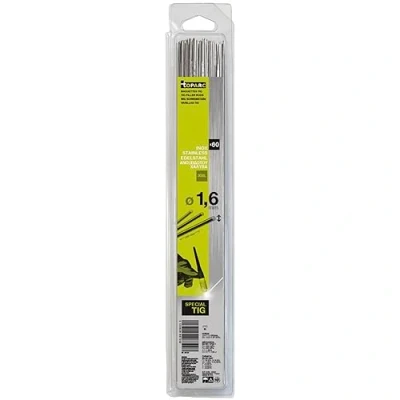 Imagen de TOPARC propiedad de GYS 60 Varillas TIG INOX (308L) Ø1,6 330mm 0,33Kg BLISTER