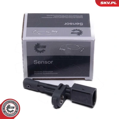 Imagen de ESEN SKV 06SKV418 Sensor de ABS eje trasero ambos lados 2 38 negro VOLKSWAGEN: GOLF 6, Caddy 3, Passat B8 Variant, SEAT: Leon III Hatchback