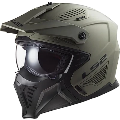 Imagen de LS2, Casco Moto Jet/Modular Drifter Solid Matt Sand, S