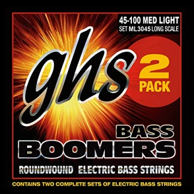 Imagen de GHS ml30452pack bajo de 5 cuerdas (Pack 2)