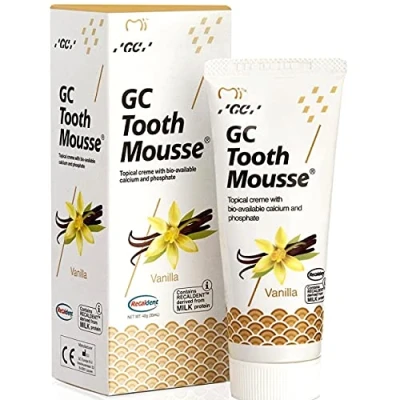 Imagen de Gc Tooth Mousse Protección Diente Crema De Vainilla, 1 Pack (1 X 40 G)
