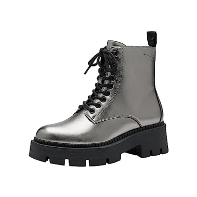 Imagen de Tamaris Mujer 1 25286 41, Botas de Moda, Gris Peltre, 38 EU