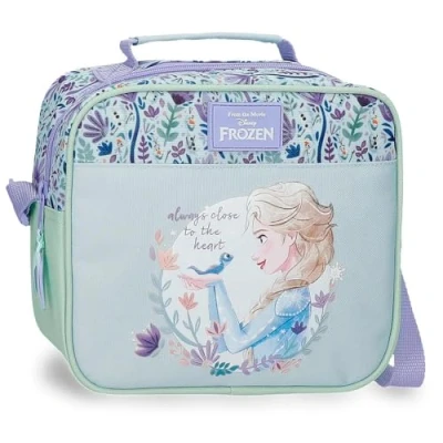 Imagen de Disney Joumma Close To The Heart Frozen Neceser Adaptable con Bandolera Multicolor 23x20x9 cms Poliéster