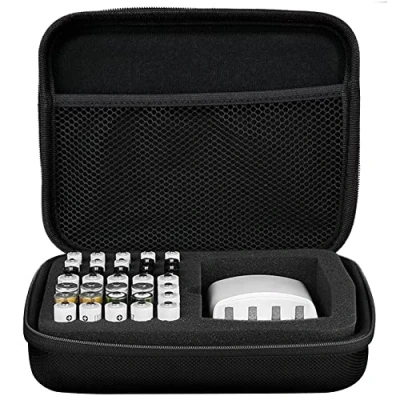 Imagen de INHEMING Organizador de Batería, Caja Almacenamiento Batería,Estuche Batería para Tamaño AAA y AA Negro