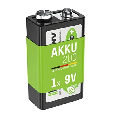 Imagen de Ansmann maxE Pila Recargable NiMH 9 V 200 mAh (Paquete de 1)