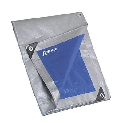 Imagen de Ribimex PRB25005X08 Pro Lona Reforzada, 5 x 8 m, 250 gr, Multicolor