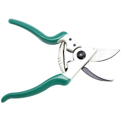 Imagen de COM FOUR® tijeras de podar, rosas, podar con corte bypass para ramas y ramitas mangos aluminio recubiertos cuchilla acero al carbono
