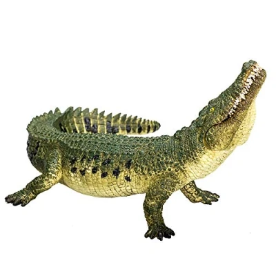 Imagen de MOJO Animal Planet Cocodrilo con mandíbula articulada, Color Verde (387162)
