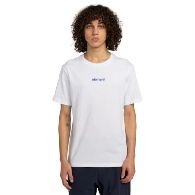 Imagen de Element Simple LOGO SS Camiseta estampada, Hombre, Talla: XL, Wbb
