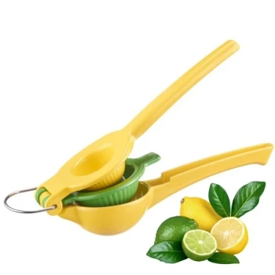 Imagen de Westmark 30882270 Cítricos 2 en 1, Extracción Eficiente con la PRÁCTICO Prensa Manual, óptimo para Cócteles, Jugo o Té de Limón, Aluminio