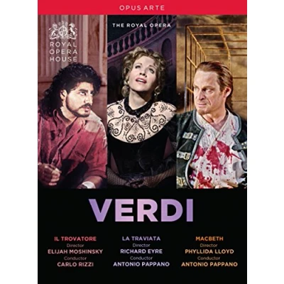 Imagen de Verdi, G.: Trovatore (Il) / La Traviata Macbeth (Royal Opera House, 2002 2011) (3 DVD Box Set)