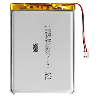 Imagen de EEMB batería 3.7V 3300mAh 675776 Bateria de lipo Recargable Litio con Conector JST (Certificación UL)¡Asegúrese Que la polaridad del Dispositivo Coincide Antes Comprar!