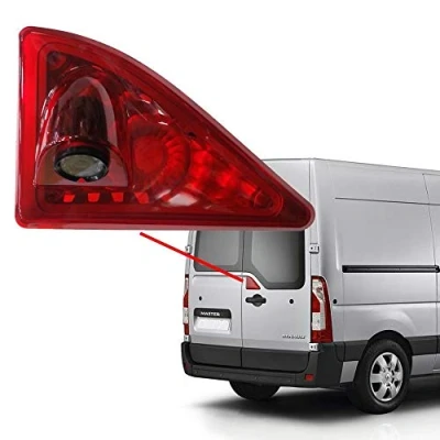 Imagen de Dynavision HD cámara visión Trasera del Coche Nocturna Prueba Agua Tercer Techo la lámpara Freno luz Marcha atrás para Opel/Vauxhall Movano AB 2010/Renault Master 2010/Nissan NV400 2010