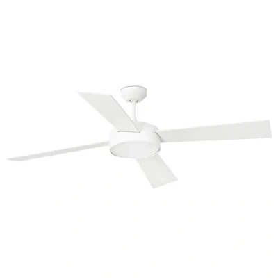 Imagen de Faro Barcelona 33726 HYDRA LED Ventilador de techo blanco con motor DC